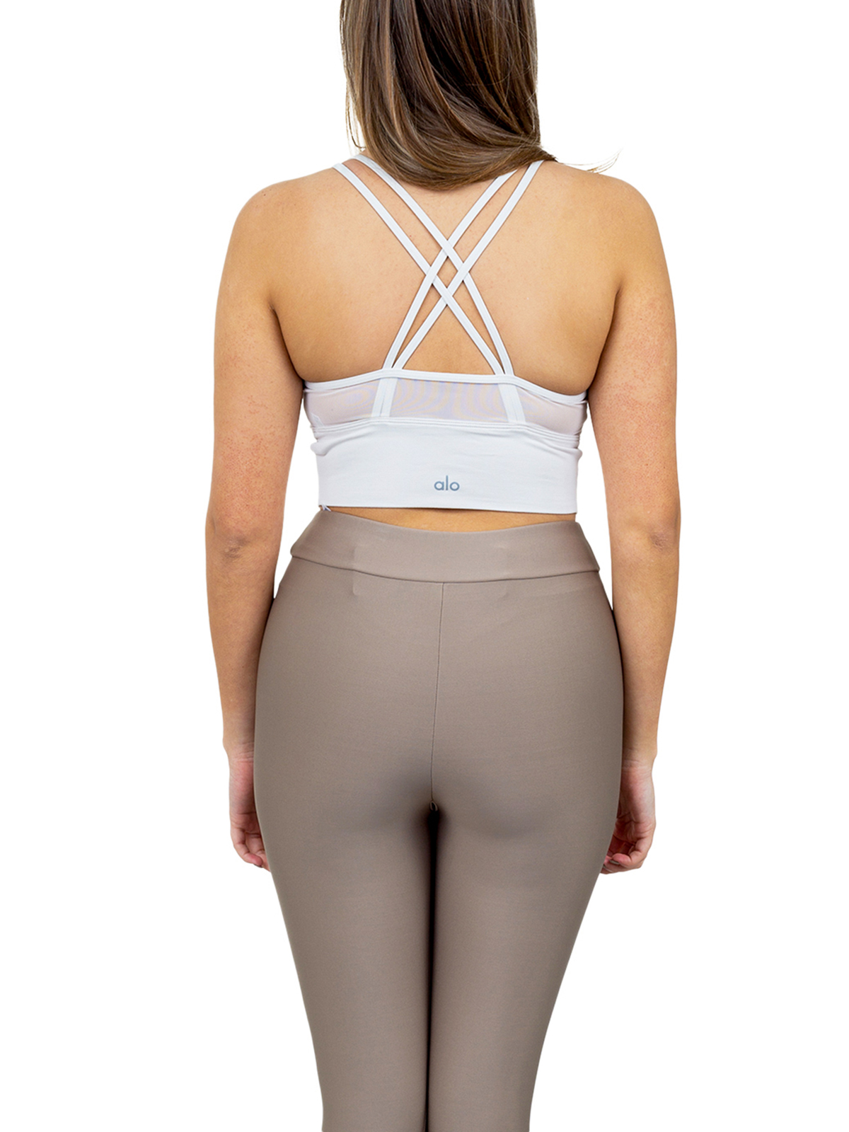 טופ וחולצת קרופ אלו יוגה לנשים, Alo Yoga Sneak Long Bra - משלוח