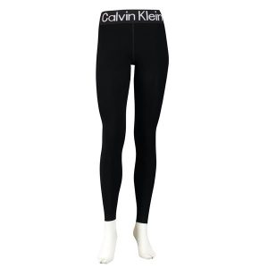 טייץ קלווין קליין לנשים Calvin Klein CK WOMEN LEGGING 1P LOGO - שחור
