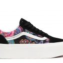 נעלי סניקרס ואנס ליוניסקס Vans Old Skool Platform - סגול