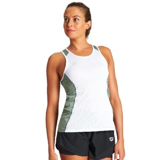 גופיה arena לנשים arena Tank Top - לבן