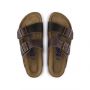 כפכפי בירקנשטוק לגברים Birkenstock Arizona - חום כהה כהה