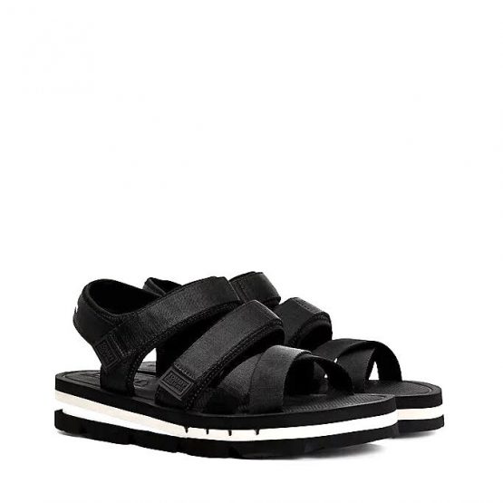 סנדלים טומי הילפיגר לגברים Tommy Hilfiger STRAP SANDAL - שחור