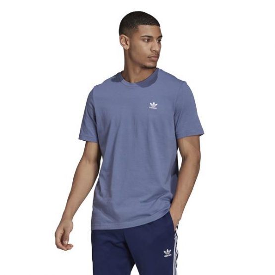 חולצת טי שירט אדידס לגברים Adidas Originals Essential Tee - כחול