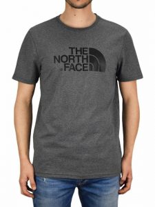 חולצת טי שירט דה נורת פיס לגברים The North Face EASY TEE - אפור