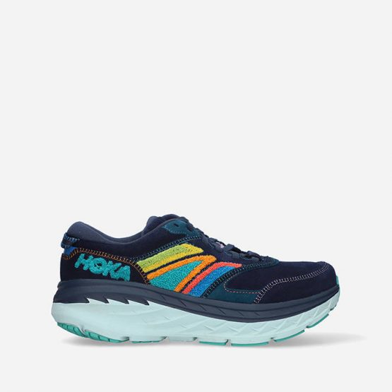 נעלי ריצה הוקה לגברים Hoka One One Bondi L Embroidery - שחור/צבעוני