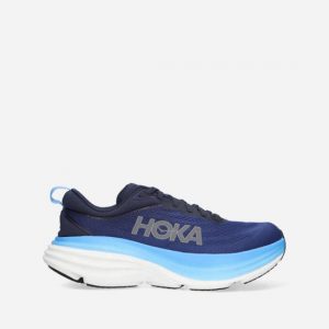 נעלי ריצה הוקה לגברים Hoka One One BONDI 8 - כחול/תכלת/לבן
