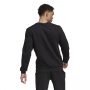סווטשירט אדידס לגברים Adidas BIG LOGO SWEATSHIRT - שחור