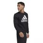 סווטשירט אדידס לגברים Adidas BIG LOGO SWEATSHIRT - שחור