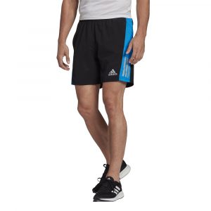 מכנס ספורט אדידס לגברים Adidas Own The Run Shorts - שחור/כחול
