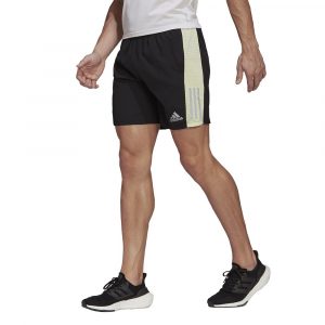 מכנס ספורט אדידס לגברים Adidas Own The Run Shorts - שחור/בז'