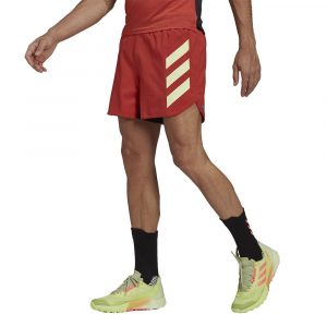 מכנס ספורט אדידס לגברים Adidas Terrex Agravic Shorts - אדום