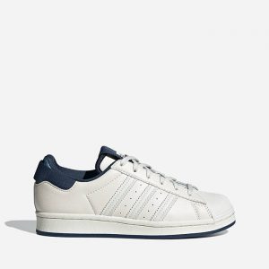 נעלי סניקרס אדידס לילדים Adidas Originals Superstar - לבן/ כחול