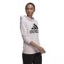 סווטשירט אדידס לנשים Adidas RELAXED LOGO HOODIE - ורוד
