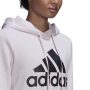סווטשירט אדידס לנשים Adidas RELAXED LOGO HOODIE - ורוד