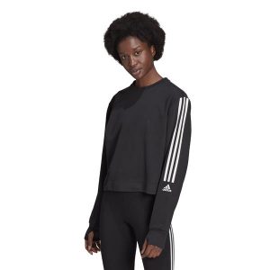 סווטשירט אדידס לנשים Adidas Tc Sweatshirt - שחור