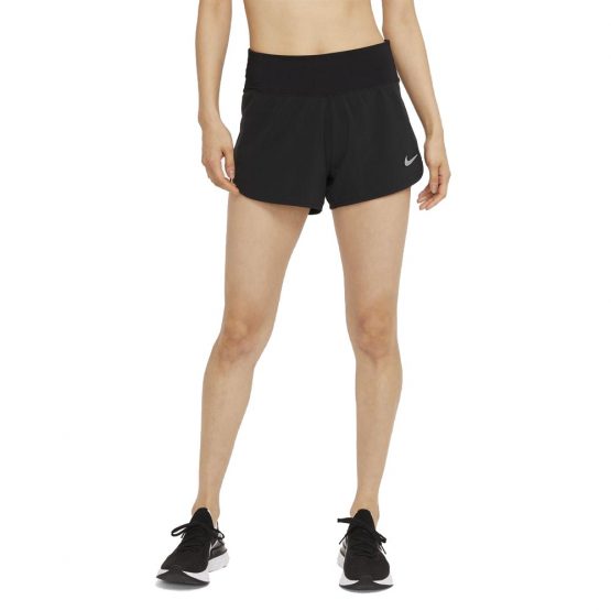 מכנס ברמודה נייק לנשים Nike Eclipse Short 3in - שחור