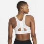 טופ וחולצת קרופ נייק לנשים Nike Swoosh UltraBreathe - לבן