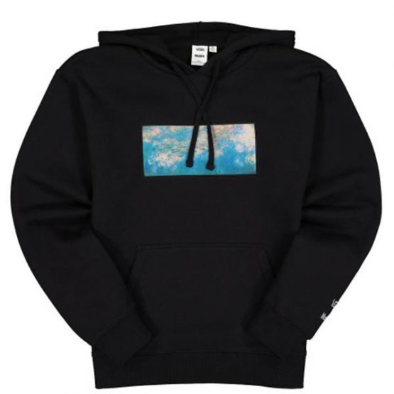 סווטשירט ואנס לנשים Vans MOMA MONET - שחור