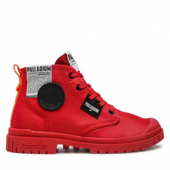 מגפי פלדיום לגברים Palladium  SP20 OVERLAB SALSA - אדום