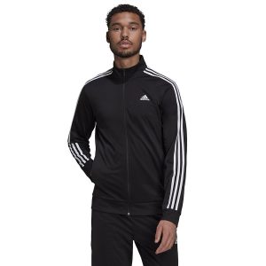 סווטשירט אדידס לגברים Adidas Essentials 3-Stripes - שחור