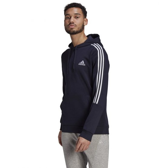 סווטשירט אדידס לגברים Adidas Essentials - כחול כההלבן