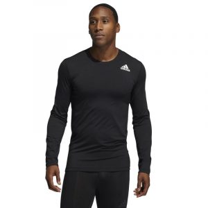 חולצת אימון אדידס לגברים Adidas Techfit Compression - שחור