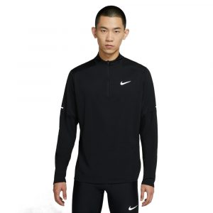 חולצת אימון נייק לגברים Nike Dri-FIT Elet Half Zip - שחור