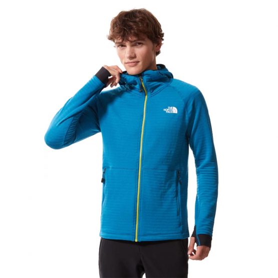 ג'קט ומעיל דה נורת פיס לגברים The North Face Circadian Full Zip Hoodie - כחול