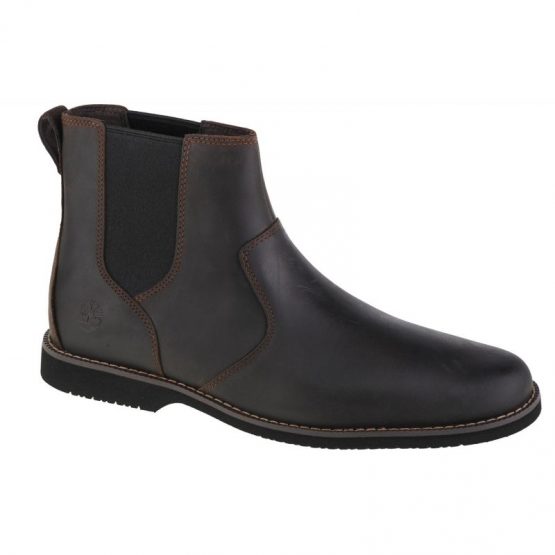 מגפי טימברלנד לגברים Timberland Woodhull Chelsea - חום