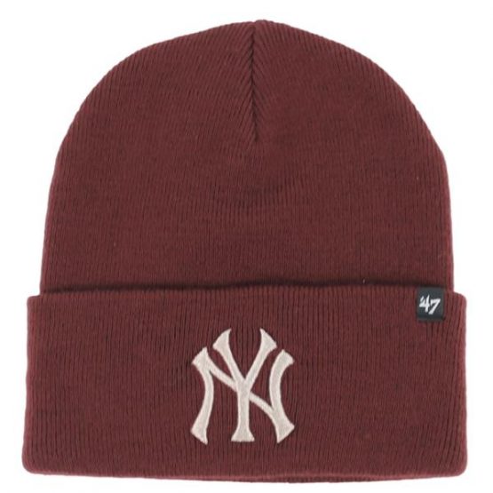 כובע ניו ארה לגברים New Era MBL NEW YORK YANKEES - בורדו