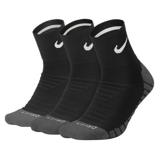 גרב נייק לגברים Nike Everyday Max Cushioned Ankle Socks - שחור