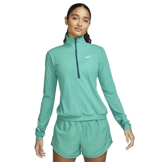 חולצת אימון נייק לנשים Nike Dri-FIT Elet - טורקיז