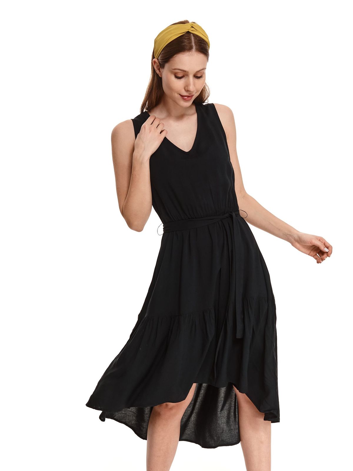 שמלה קצרה טופ סיקרט לנשים TOP SECRET Nora - שחור
