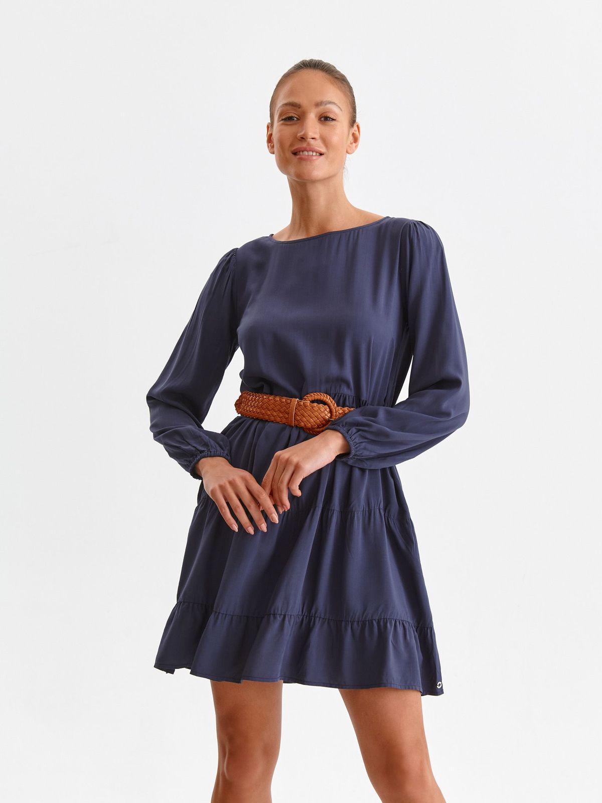 שמלה קצרה טופ סיקרט לנשים TOP SECRET Soraya - כחול