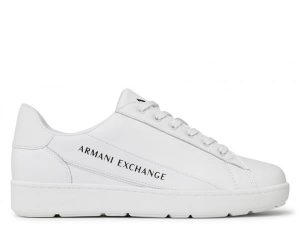 נעלי סניקרס ארמאני לגברים EA7 Emporio Armani Classic - לבן הדפס