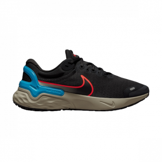 נעלי ריצה נייק לגברים Nike Renew Run 3 - שחור/תכלת