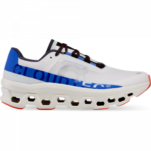 נעלי ריצה און לגברים On Running Cloudmonster - לבן/כחול