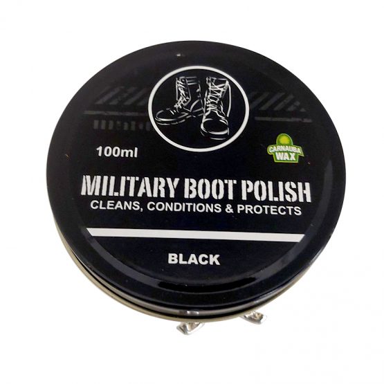 ציוד לחיילים TZZ לגברים TZZ Black shoe polish - שחור