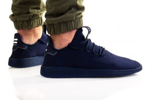 נעלי טניס אדידס לגברים Adidas Originals Pharrell Williams Tennis Hu - כחול כהה