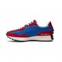 נעלי סניקרס ניו באלאנס לגברים New Balance MS327 - לבן  כחול  אדום