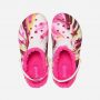 כפכפי Crocs לנשים Crocs Classic Lined Marbled Clog - צבעוני/ורוד