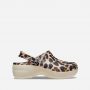 כפכפי Crocs לנשים Crocs Classic Platform Animal Remix Clog - מנומר