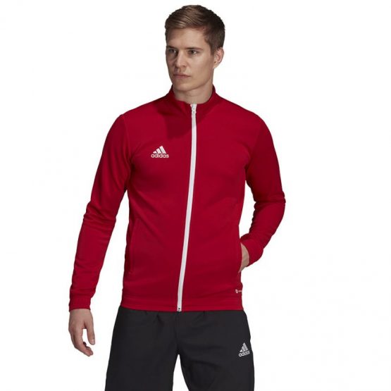 סווטשירט אדידס לגברים Adidas Entrada 22 jacket - אדום