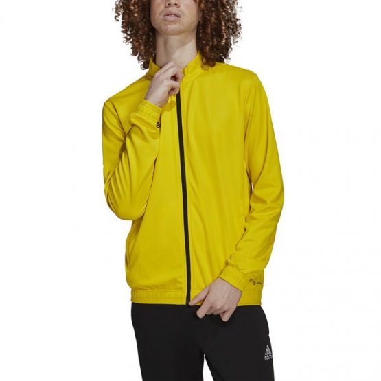 סווטשירט אדידס לגברים Adidas Entrada 22 jacket - צהוב