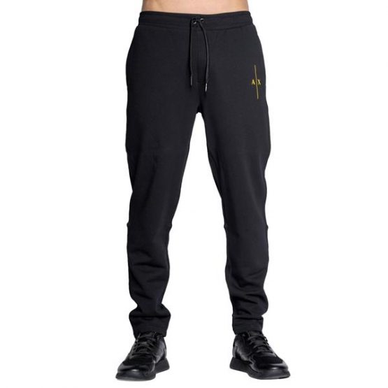 מכנסיים ארוכים ארמאני לגברים EA7 Emporio Armani PANTALONE - שחור.