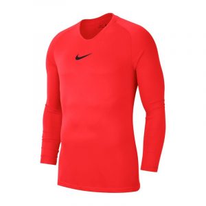 חולצת טי שירט ארוכות נייק לגברים Nike  Dry Park First Layer - אדום
