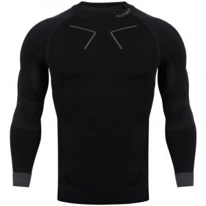 חולצת אימון alpinus לגברים alpinus Tactical Base Layer Thermoactive - שחור