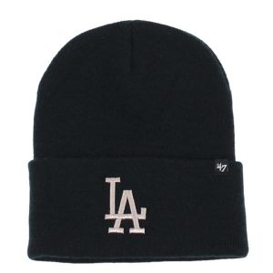 כובע '47 לגברים 47 MBL LOS ANGELES DODGERS - שחור חלקי