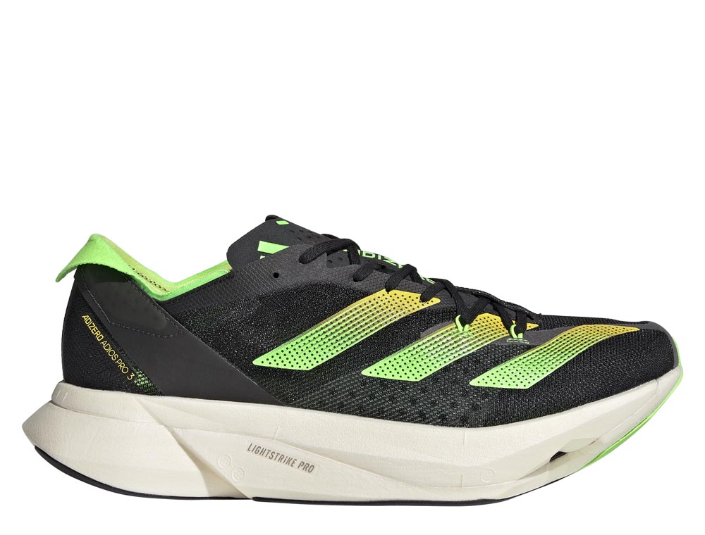 נעלי ריצה אדידס לגברים Adidas Adizero Adios Pro 3 - שחור/ירוק
