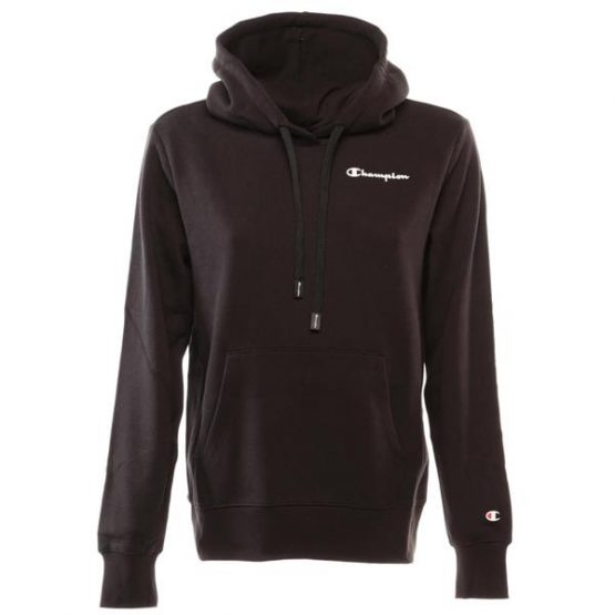 סווטשירט צ'מפיון לנשים Champion HOODED SWEATSHIRT - שחור